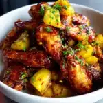 Brown Sugar Pineapple Wings Recipe