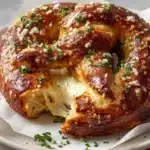 Mozzarella Stuffed Soft Pretzels Recipe