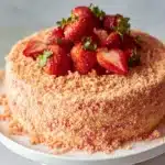 Strawberry Crunch Cheesecake Recipe