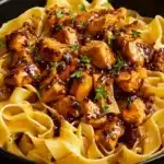 Spicy Cajun Honey Butter Chicken & Pasta Recipe