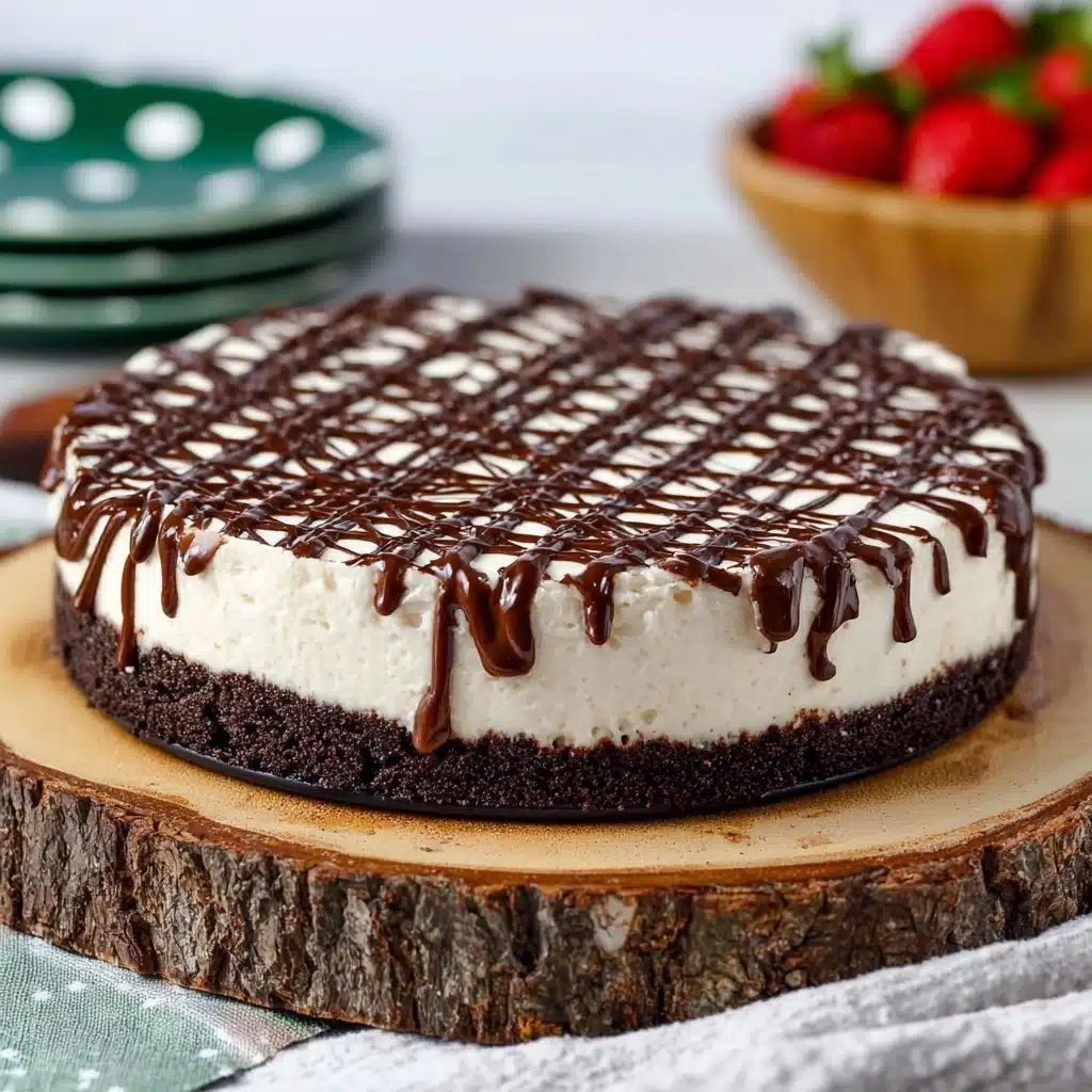 Chocolate Chip No Bake Cheesecake Recipe 3 Chocolate Chip No Bake Cheesecake Recipe - Recipe Image