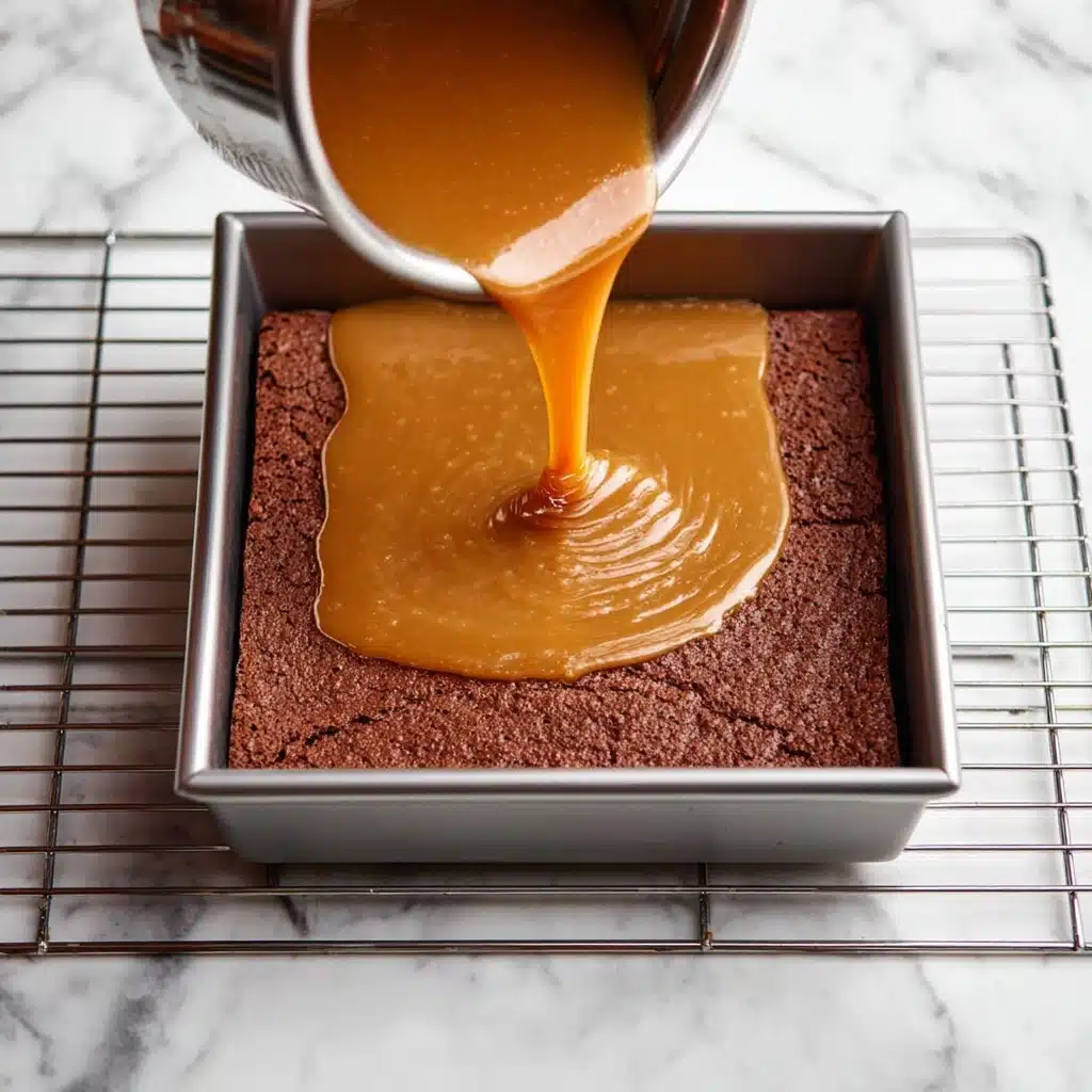 World’s Best Caramel Brownies Recipe - Recipe Image