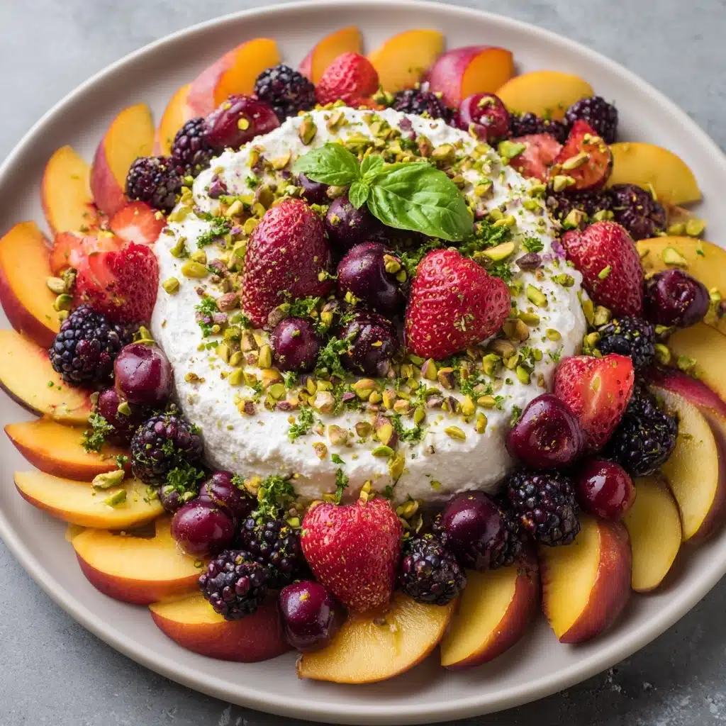 Summer Fruit Burrata Salad 5 Summer Fruit Burrata Salad - Recipe Image