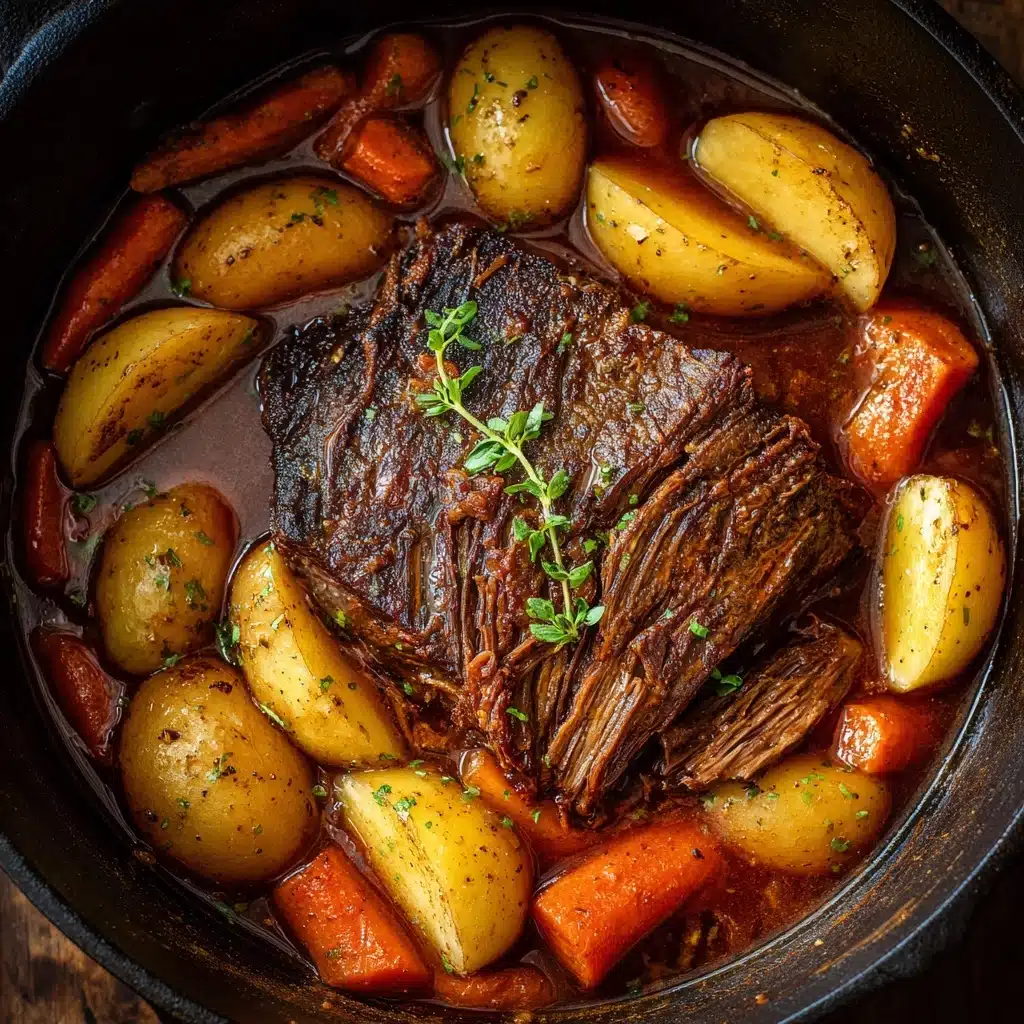 Cozy Beef Chuck Roast with Veggies - Easy Comfort 4 Cozy Beef Chuck Roast with Veggies - Easy Comfort - Recipe Image