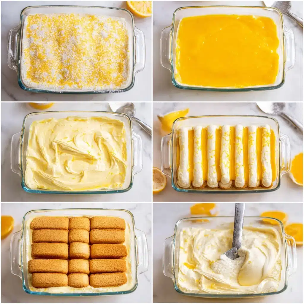 Lemon Tiramisu Recipe - Recipe Image