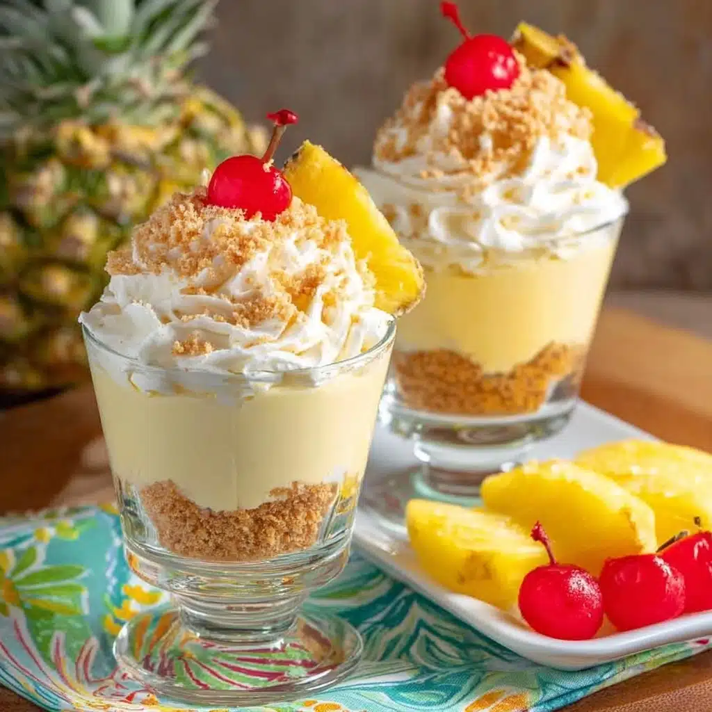 PINA COLADA CHEESECAKE MOUSSE Recipe 5 PINA COLADA CHEESECAKE MOUSSE Recipe - Recipe Image