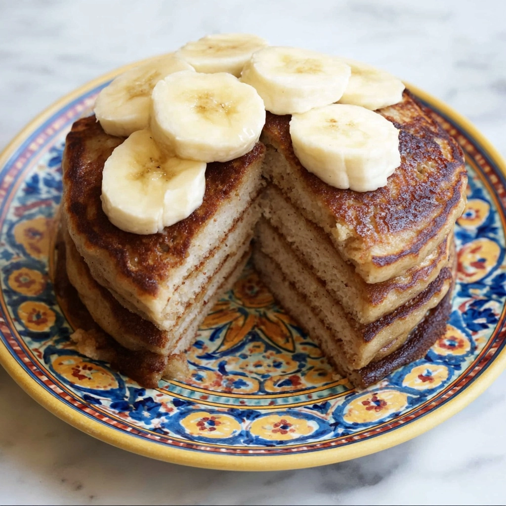 Blender Oatmeal Banana Almond Milk Pancakes Recipe 5 Blender Oatmeal Banana Almond Milk Pancakes Recipe - Recipe Image