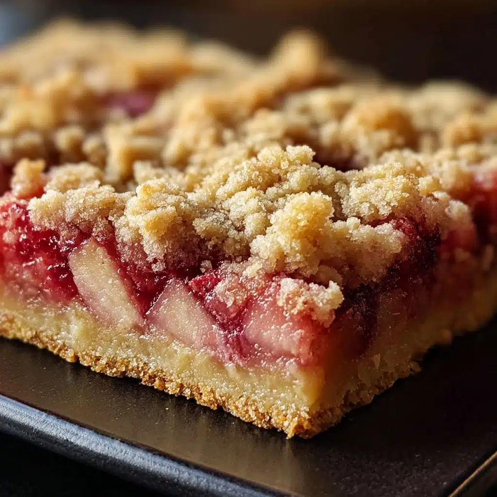 Delicious Delightful Rhubarb Shortbread Bars with a Buttery Crust Recipe 5 Delightful Rhubarb Shortbread Bars with a Buttery Crust Recipe - Recipe Image