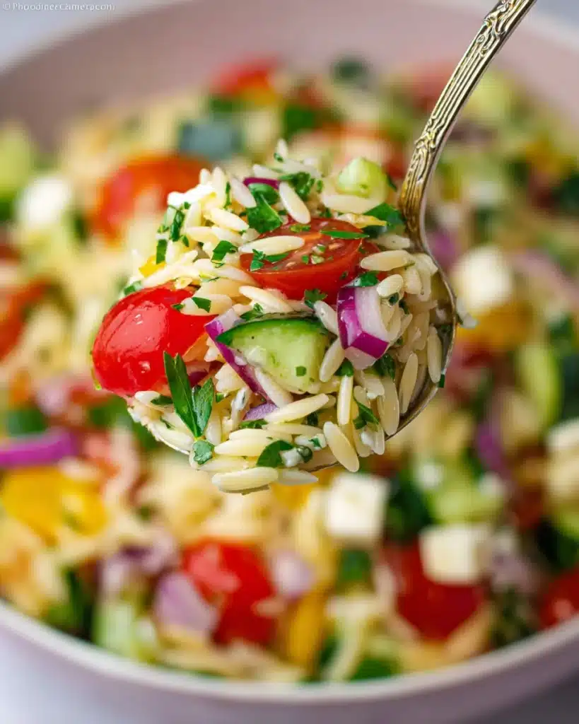 The Best Orzo Pasta Salad Recipe