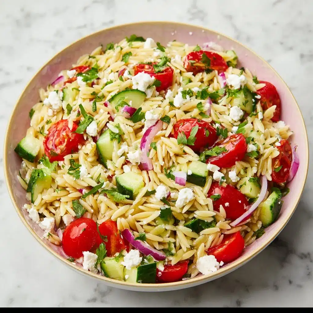 The Best Orzo Pasta Salad Recipe 4 The Best Orzo Pasta Salad Recipe - Recipe Image