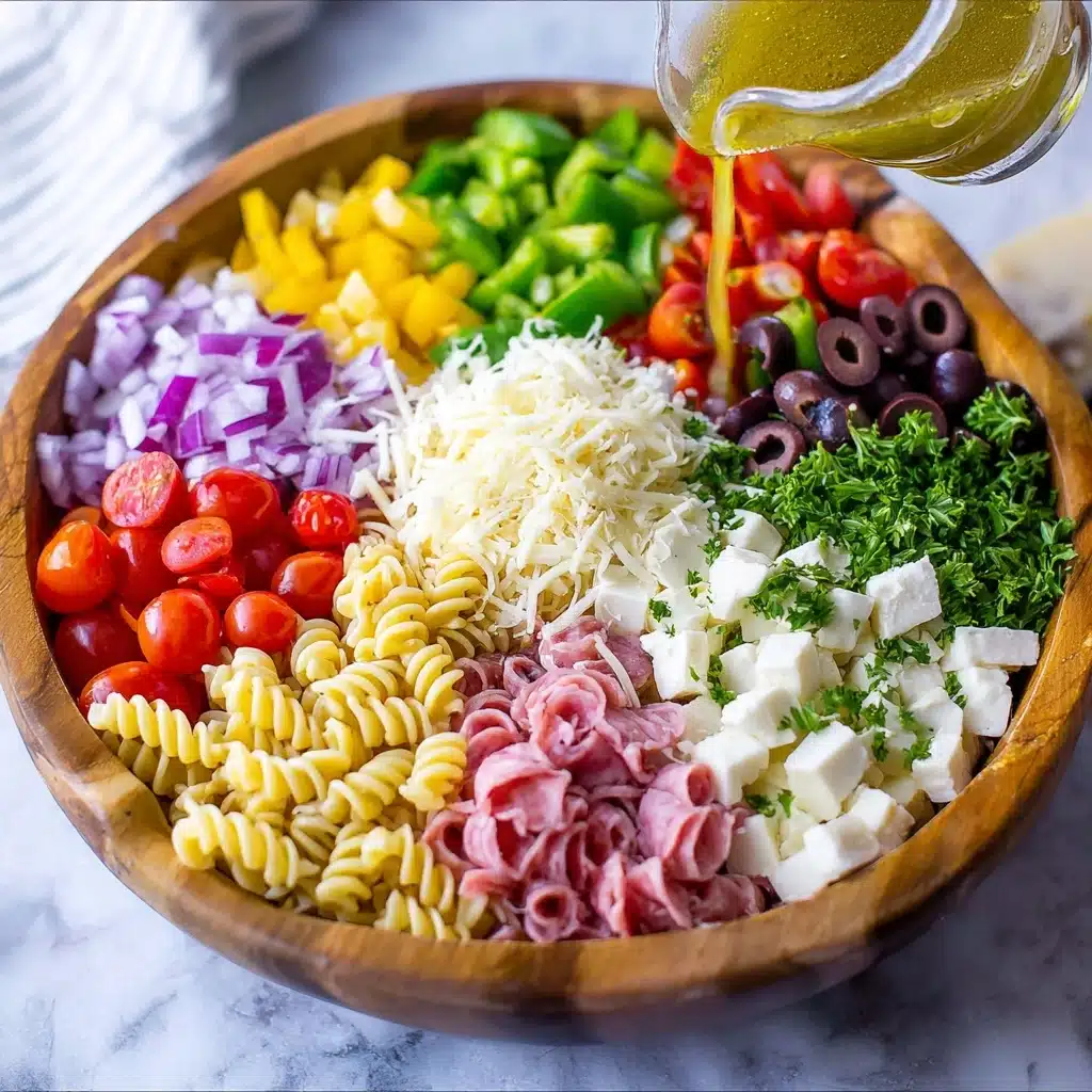 Tasty Italian Pasta Salad Recipe 5 Italian Pasta Salad Recipe - Recipe Image