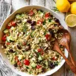 Orzo Pasta Salad Recipe with Feta Recipe