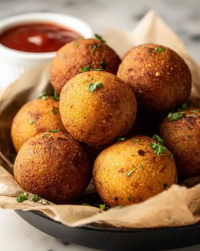 Cheesy Potato Balls Recipe