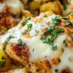 Garlic Parmesan Chicken and Potatoes (One-Pan Dinner) Recipe