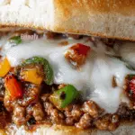 Philly Cheesesteak Sloppy Joes Recipe