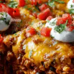 Ground Beef Burrito Skillet Recipe