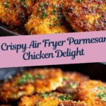 Air Fryer Parmesan Crusted Chicken Recipe