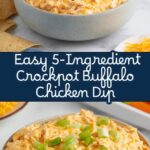 Crockpot Buffalo Chicken Dip Recipe