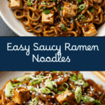 Easy Saucy Ramen Noodles Recipe