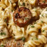 Creamy Pepper Jack Chicken & Sausage Pasta Recipe