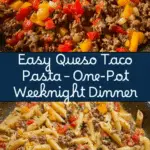 Queso Taco Pasta Recipe