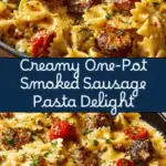 One Pot Smoked Sausage Pasta Recipe