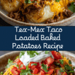 Taco Loaded Baked Potatoes Recipe