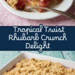 Coconut Rhubarb Crunch Recipe