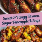 Brown Sugar Pineapple Wings Recipe