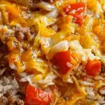 Cheesy Cabbage Beef Casserole Recipe