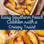 Easy Southern Peach Cobbler