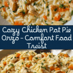 Creamy Chicken Pot Pie Orzo Recipe