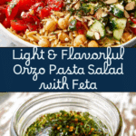 Orzo Pasta Salad Recipe with Feta Recipe