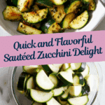 Sauteed Zucchini Recipe Ingredients Recipe