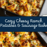 Cheesy Ranch Potatoes and Sausage Recipe