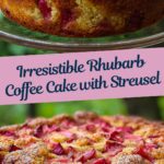 Rhubarb Sour Cream Coffee Cake Recipe