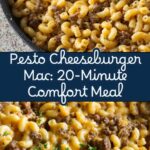 Presto Pesto Hamburger Mac Recipe
