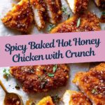 Baked Crunchy Hot Honey Chicken Recipe