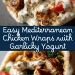 Mediterranean Chicken Wrap Recipe