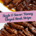 Grill Pan Honey Glazed Steak Strips Recipe