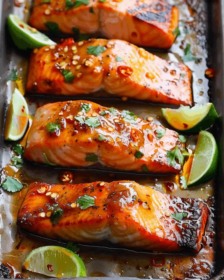 Broiled Thai Sweet Chili Salmon
