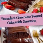 Chocolate Pound Cake Recipe