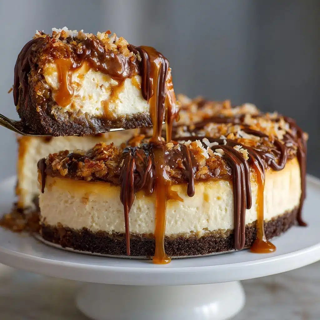 SAMOA CHEESECAKE Recipe - Recipe Image