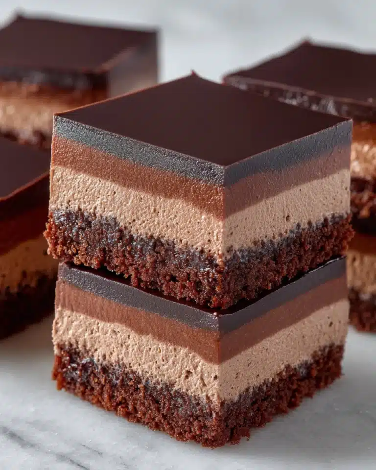 Chocolate Mousse Brownies Recipe