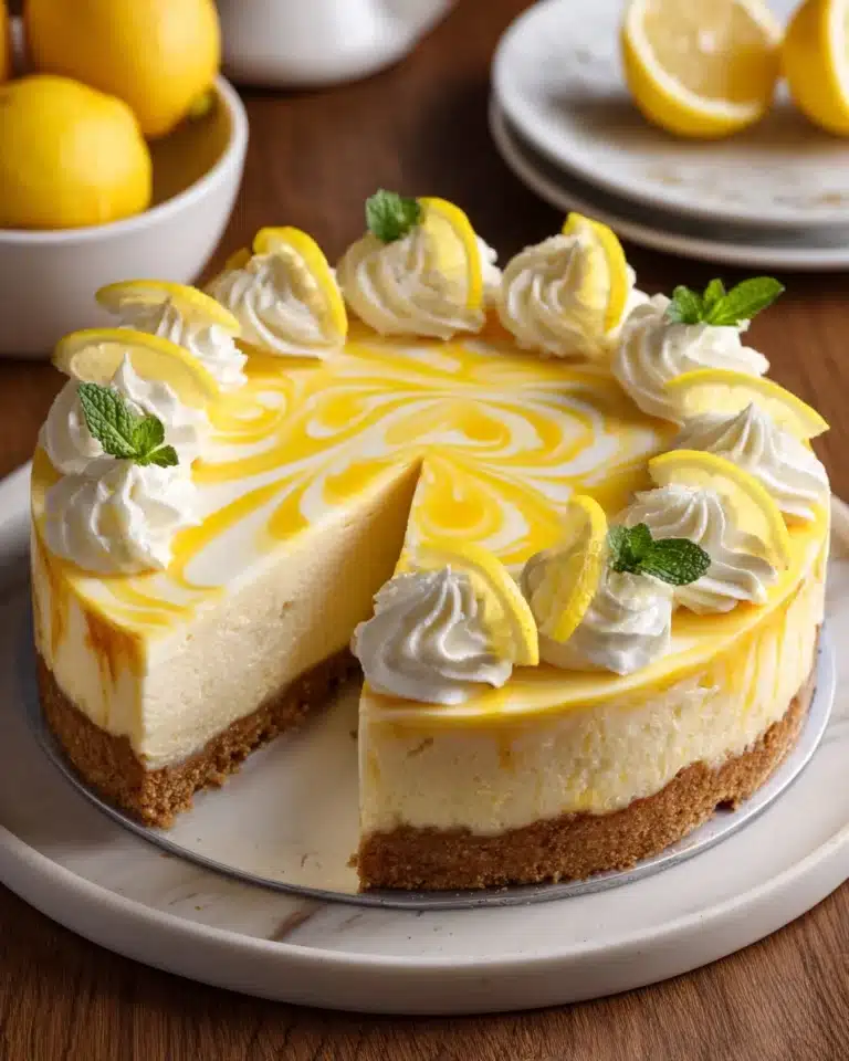 Lemon Cheesecake Recipe