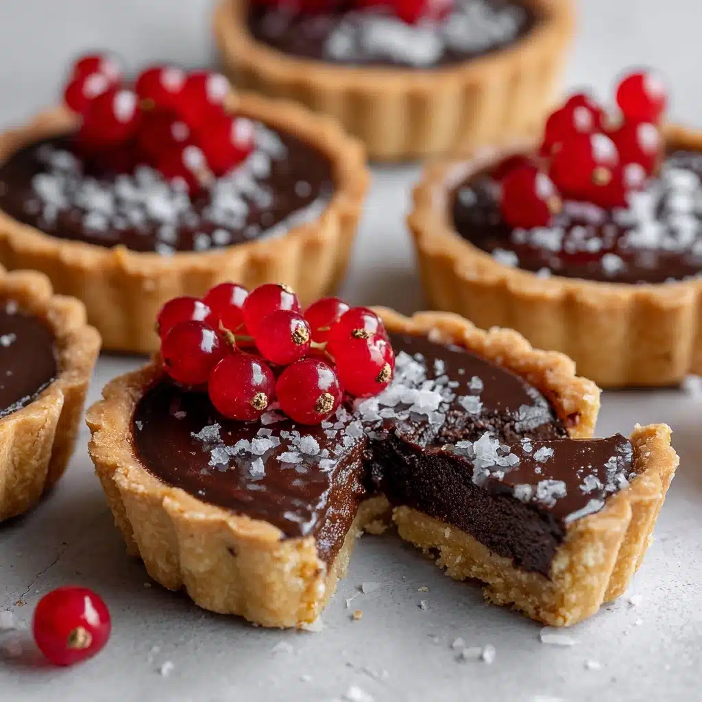 Chocolate Mini Tarts Recipe - Recipe Image