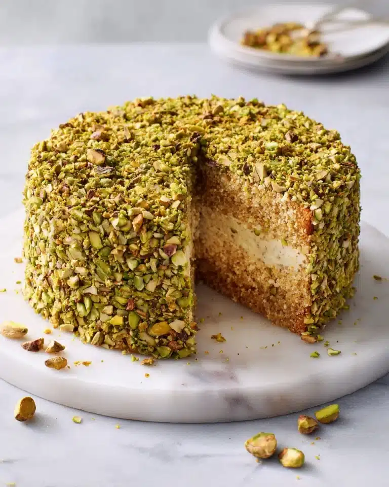 Pistachio Sans Rival Recipe