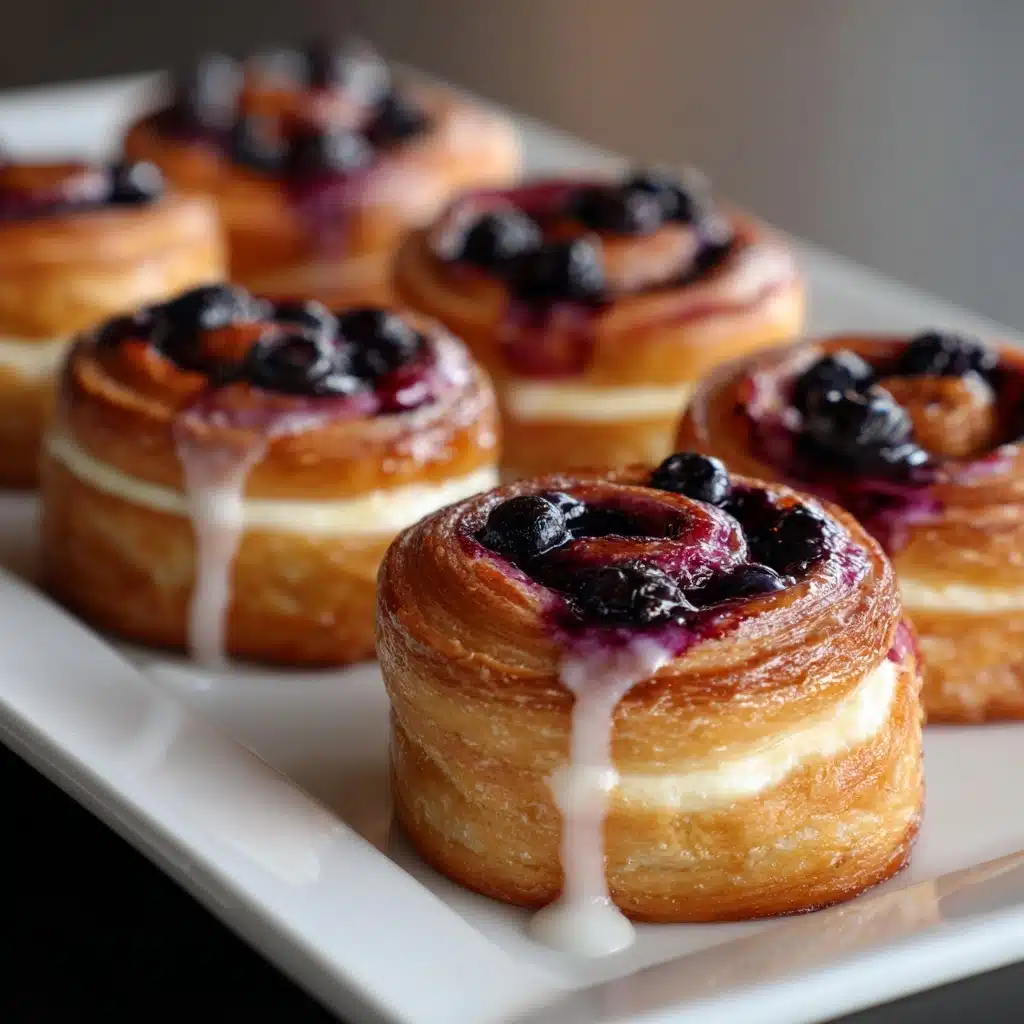 Blueberry Cheesecake Rolls Recipe - Recipe Image