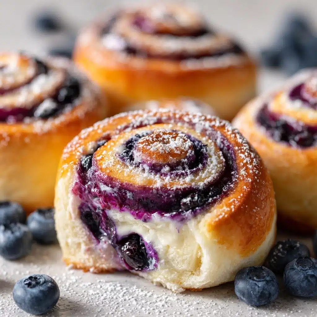 Blueberry Cheesecake Rolls Recipe - Recipe Image