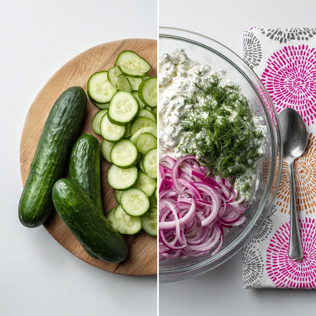 Cucumber Dill Salad Recipe - Recipe Image